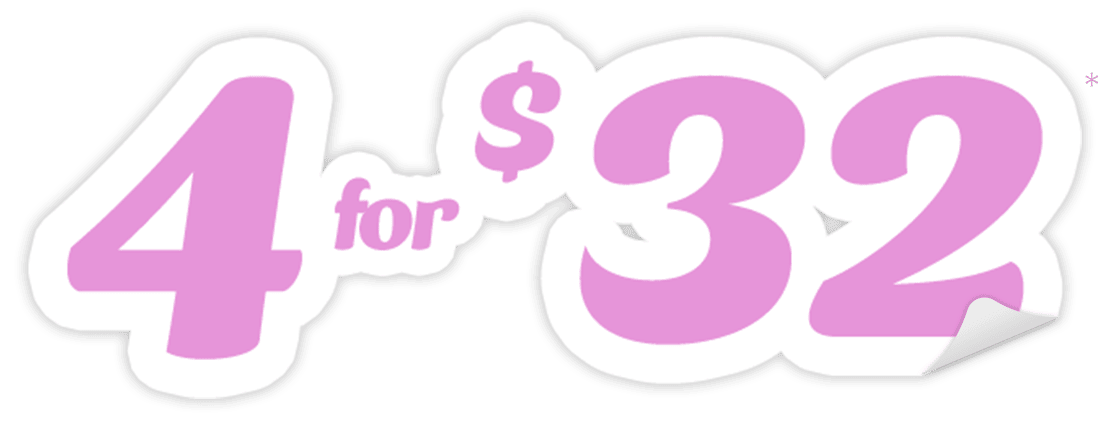 four for thirty-two dollars